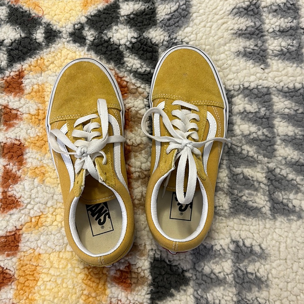 Mustard yellow vans